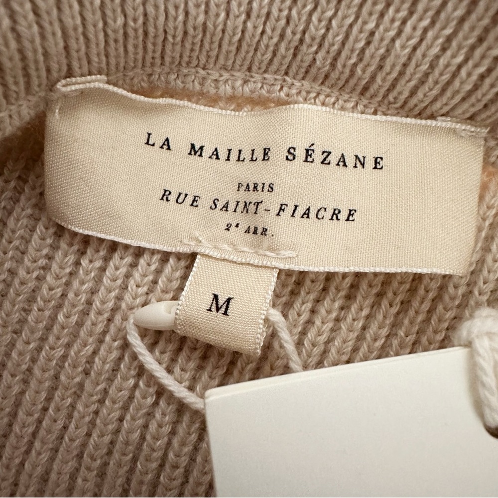 SEZANE Naella Merino Wool Jupe Knit Skirt NEW - Picture 5 of 8